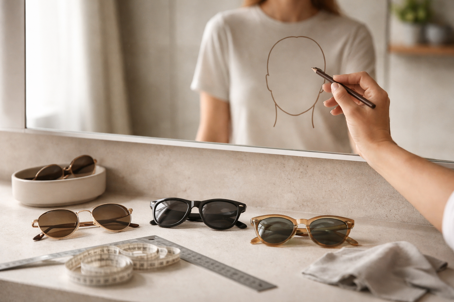 7 hurtige trin til solbriller der faktisk klæder din ansigtsform