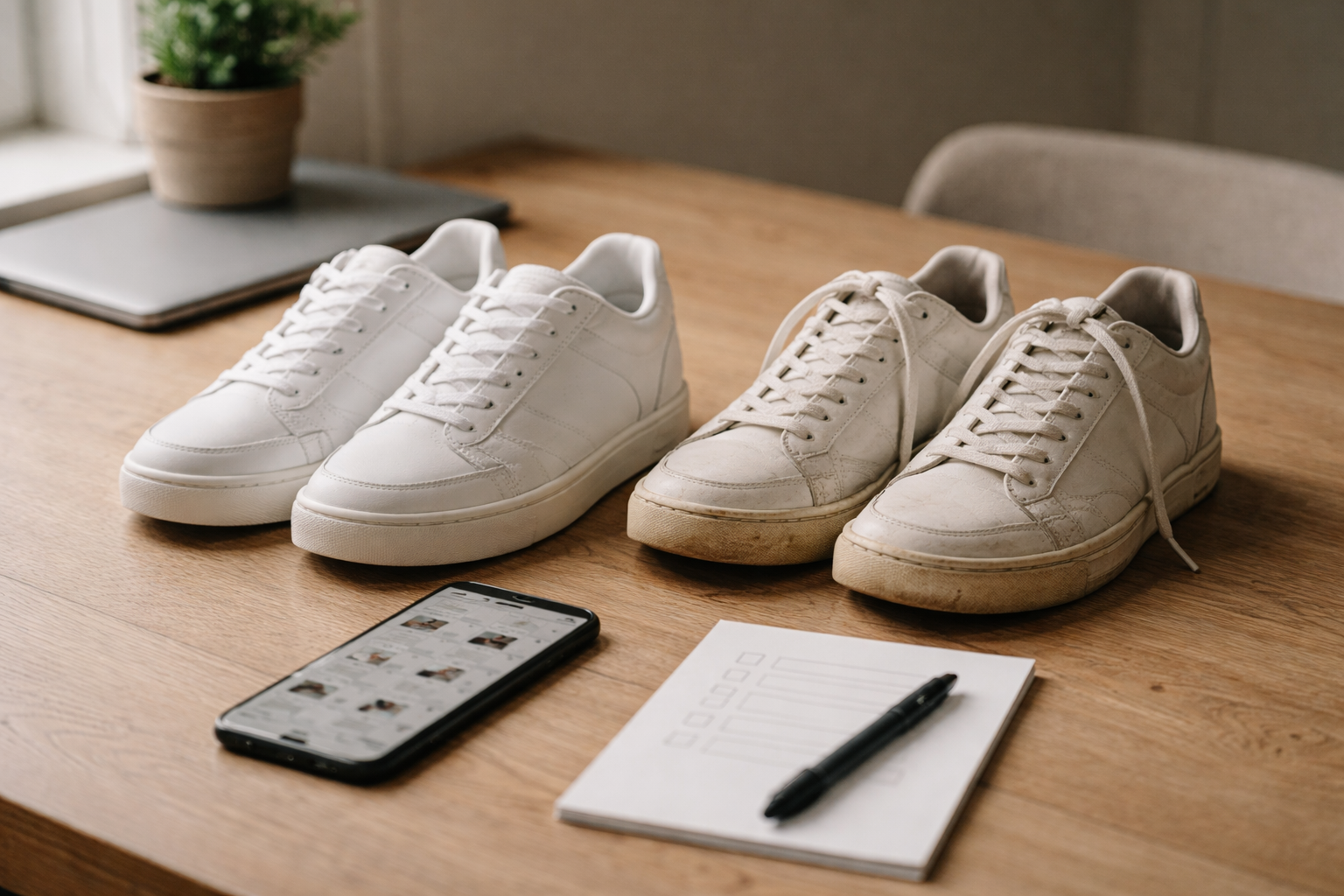 Brugt vs. nyt: sådan køber du sneakers online uden at fortryde