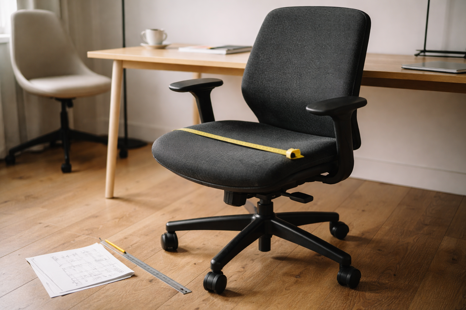 Din ryg er ligeglad med farven: vælg kontorstol som en ingeniør, ikke som en indretningsprofil