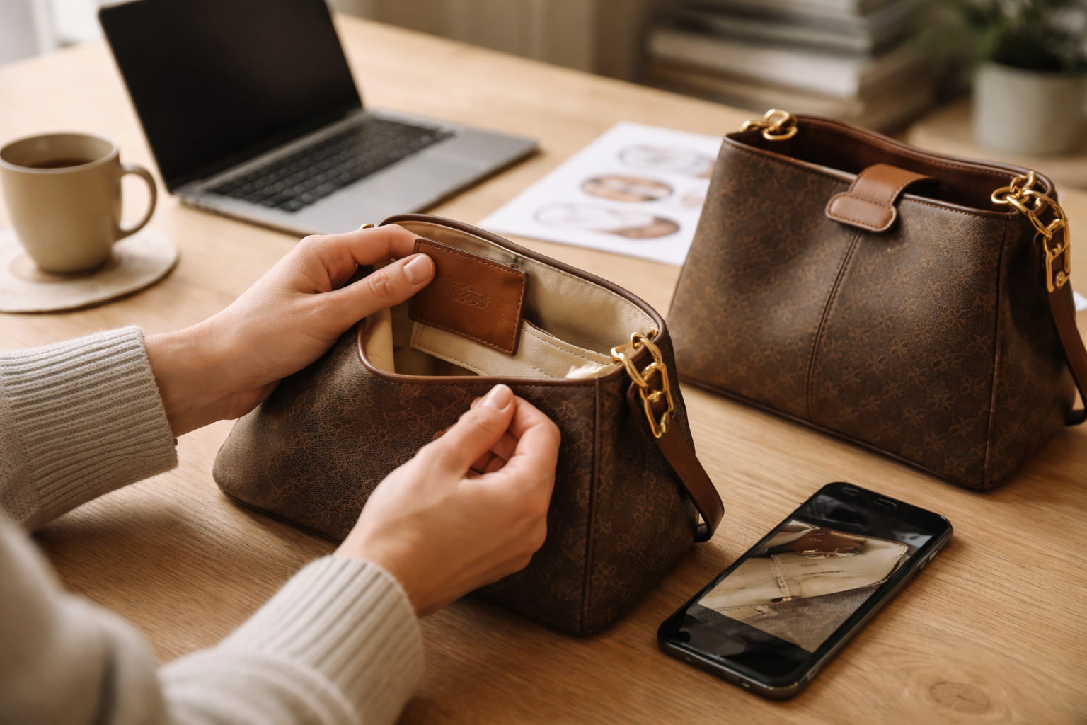 Har du også været tæt på at købe en fake designer-taske online?