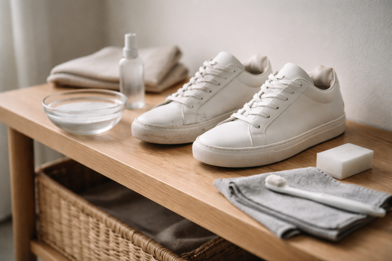 Red din hvide sneakers: rengør dem rigtigt i stedet for at købe nye