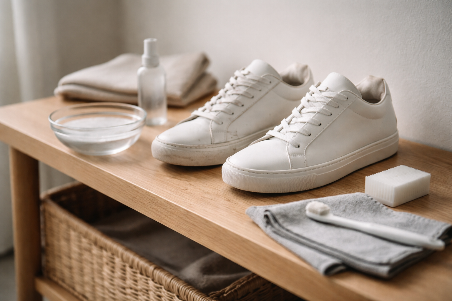 Red din hvide sneakers: rengør dem rigtigt i stedet for at købe nye