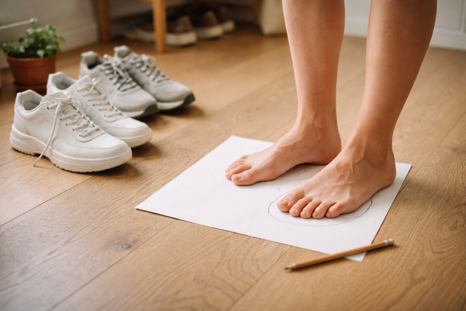 Stop med at vælge sneakers med øjnene først