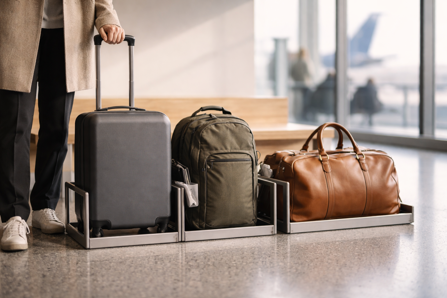 Rejsetaske som håndbagage (uden gate-panikanfald)