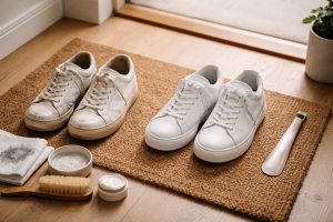 Beslut dig ved dørmåtten - skal de sneakers reddes eller dø?