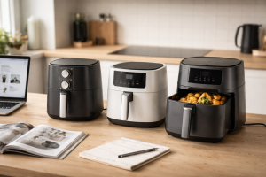 Airfryer: sådan vælger du den rigtige (størrelse, watt, funktioner og pris)