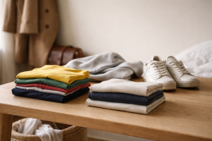 Den måned min t-shirtbunke blev mindre, og mit tøjbudget pludselig rakte længere