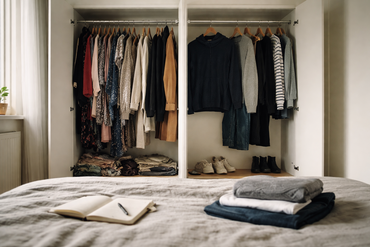 Går du også i de samme 8 outfits hele tiden - men skabet er fyldt?