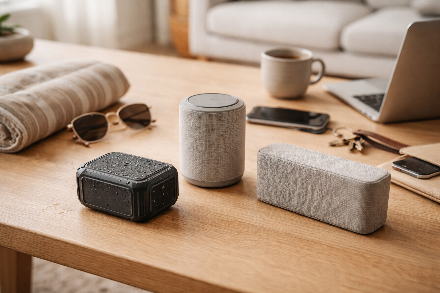 Bluetooth-højtaler: sådan vælger du den rigtige på lyd, batteri, vandtæthed, codecs og pris