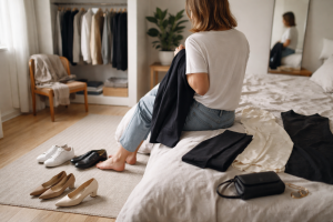 Hvad skal jeg have på, når jeg ikke ved hvad jeg skal tage på? 7 hurtige outfit-regler